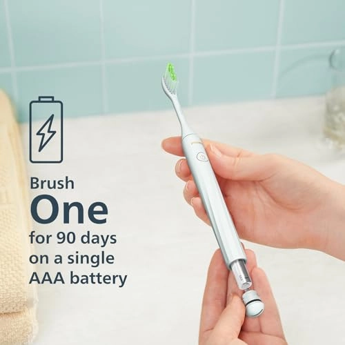 One - Battery Toothbrush Midnight 3 month battery life