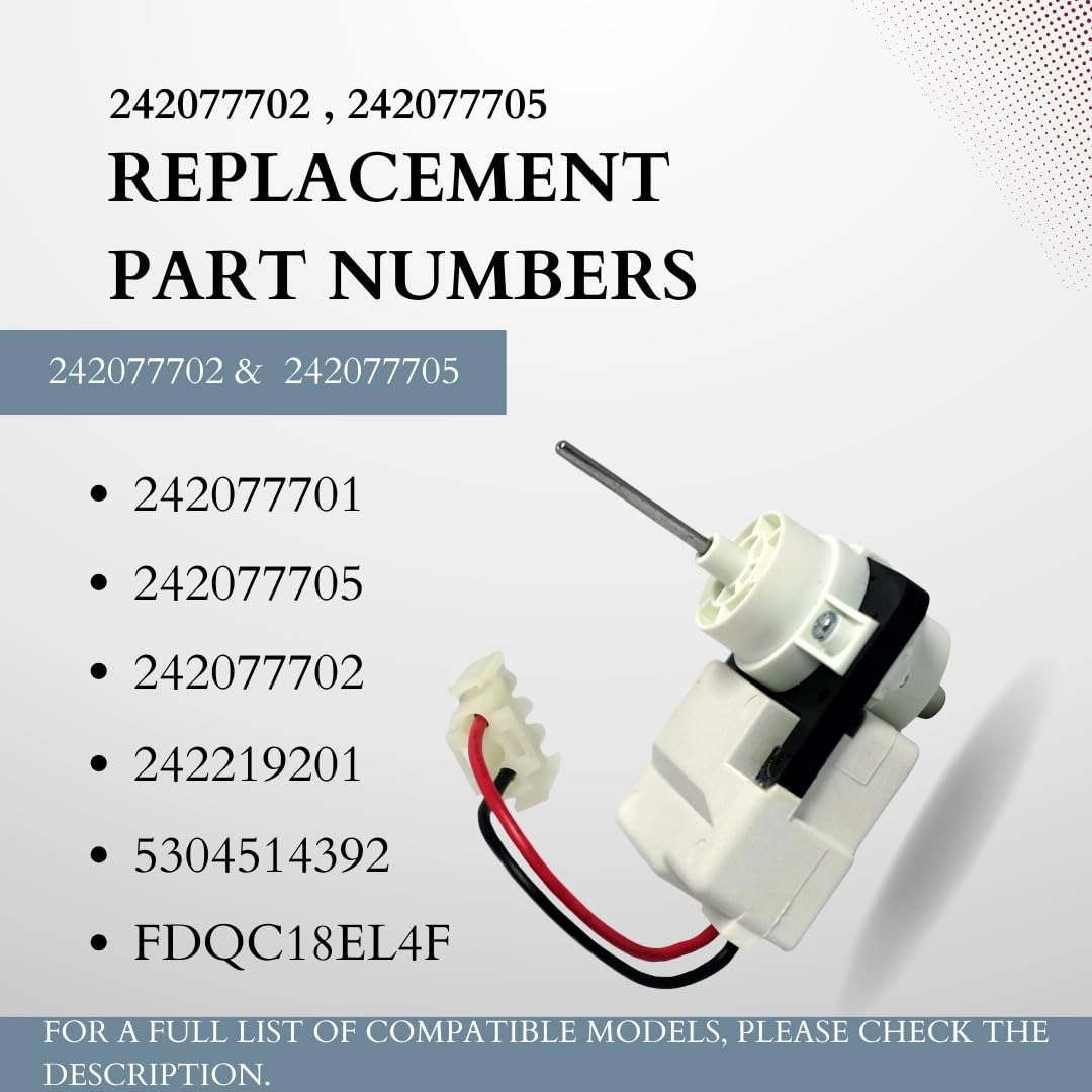 Evaporator Fan Motor - Frigidaire Kenmore CROSLEY