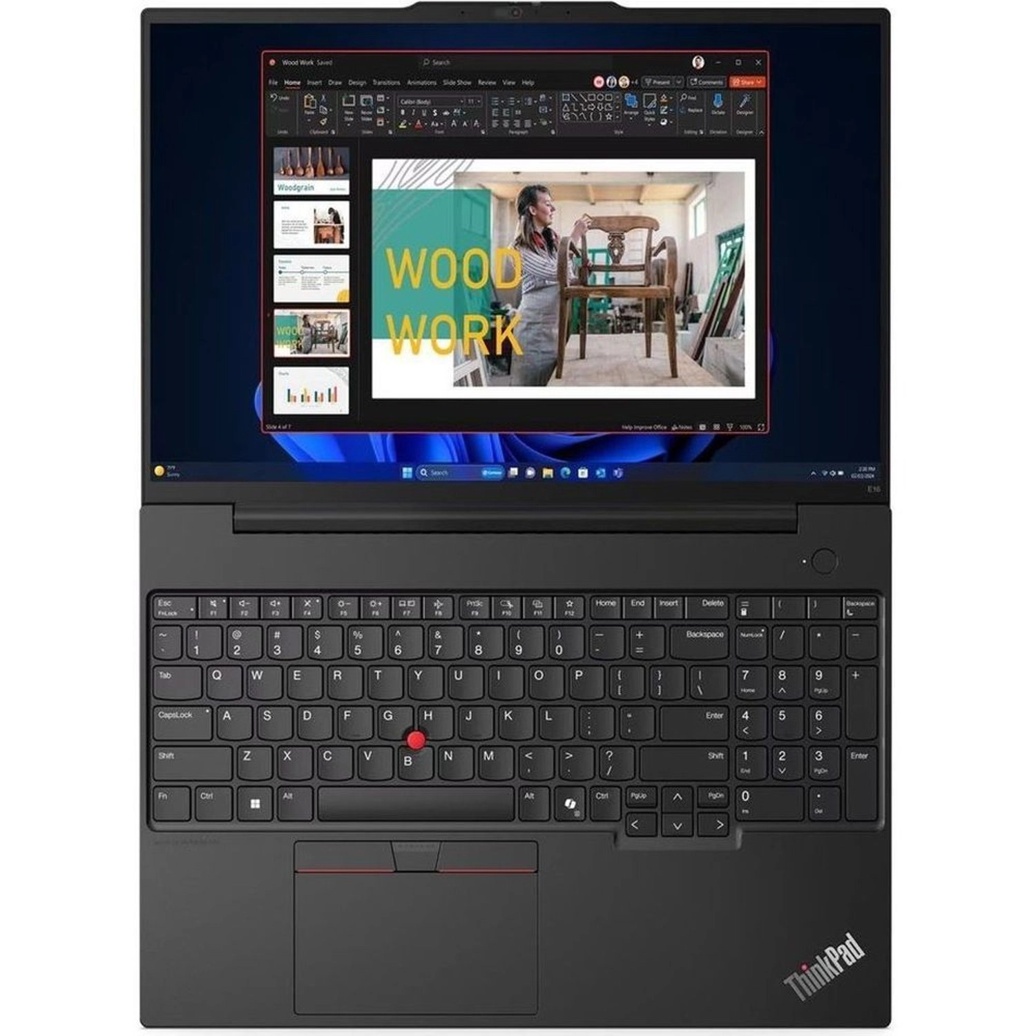 ThinkPad E16 21MA001SGR+ANC - 16'' Core Ultra 7-155U 16GB 512GB SSD