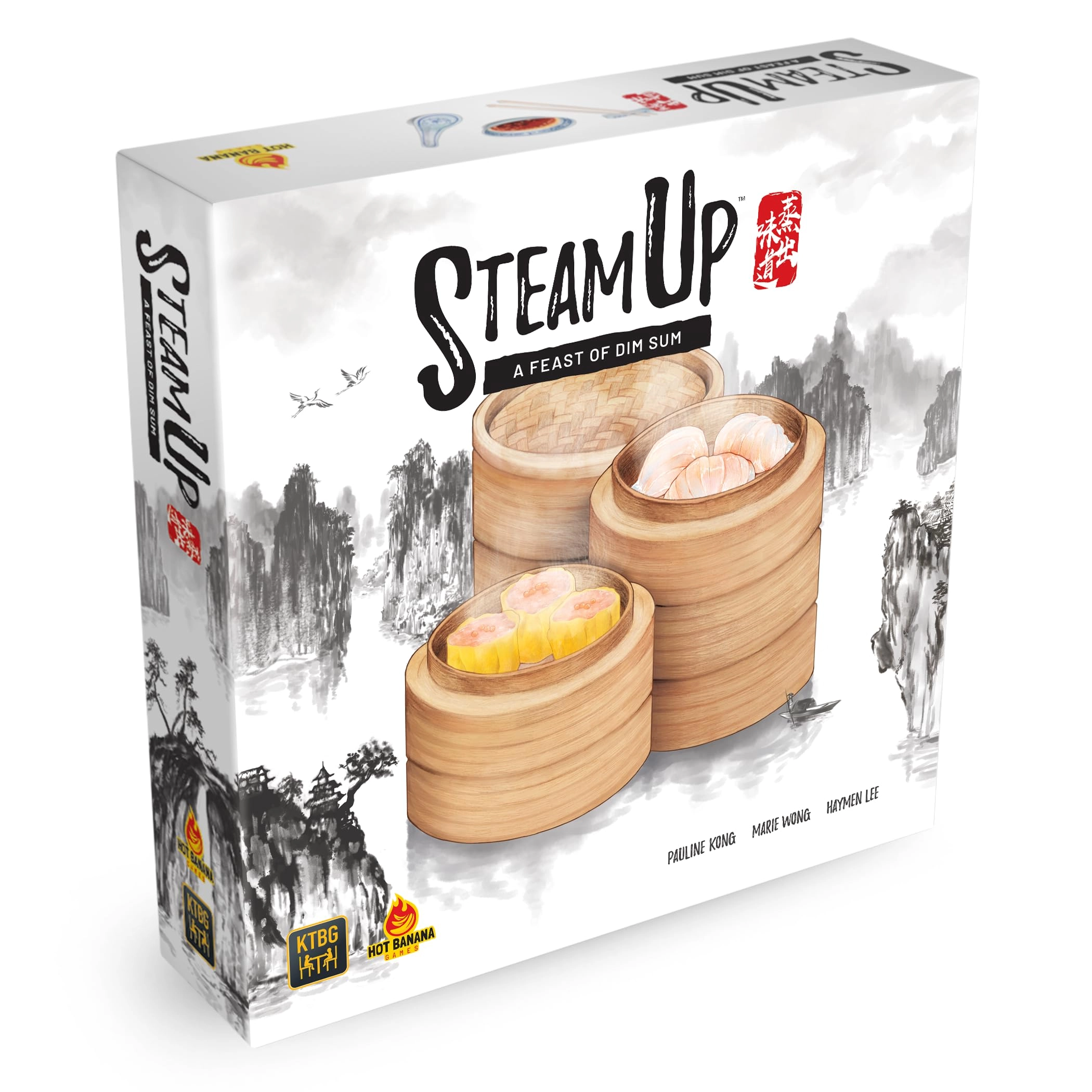 Kids Table Board Gaming Steam Up: A Feast of Dim Sum - Strategy Game