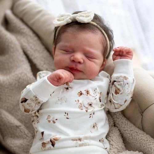 Reborn Baby Doll - 18" Silicone Vinyl Full Body
