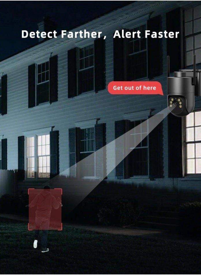 Solar 4G Dual-Lens Security Camera