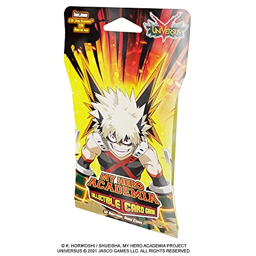 My Hero Academia Collectible Card Game - Hanging Booster Pack - English 10pcs