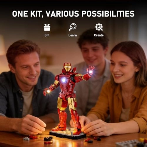2.0 Light Kit (76344) - Iron Man Mark 3 Collectors' Edition