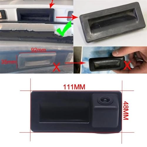 Rear View Camera - Night vision Wire AHD 720P