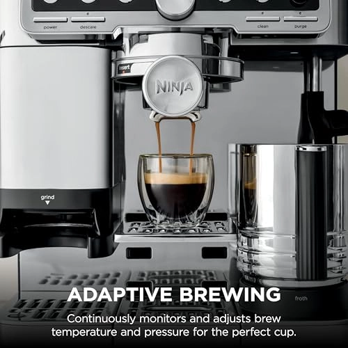 Luxe Caf Pro Series - ES701C Built-in Grinder Integrated Tamper