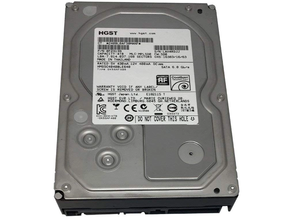HGST MegaScale DC 4000.B 3.5" 64MB SATA III 6.0Gb/s (HMS5C4040BLE640-cr) - 4TB