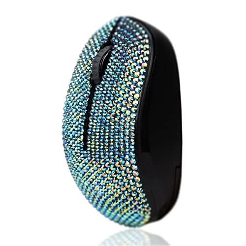 Crystal Rhinestone Wireless Mouse - wireless