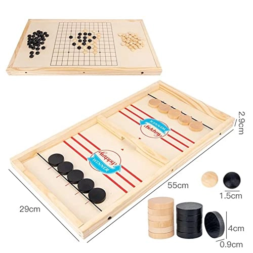 Sling Puck - 2-In-1 + Gobang