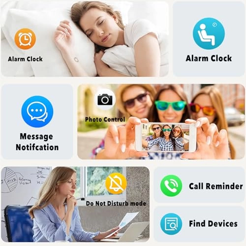 Smart Bracelet - 100+ Sport Modes 24/7 Continuous Heart Rate