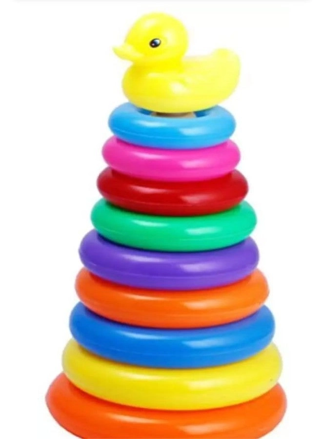 Stacking Rings Smiley - 6 Months to 2 Years 9 pieces