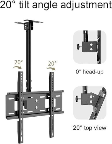 Ceiling TV Mount - 50kg 26-70 inch