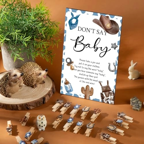 Don't Say Baby - 51 Pcs Baby Shower