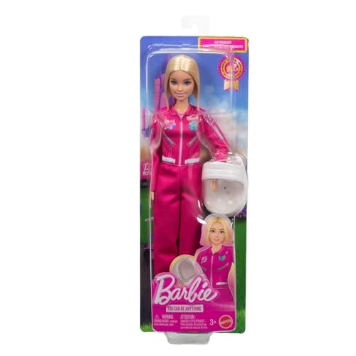 Career Astronaut Fashion Doll - Pink spacesuit Removable outfit Ages 3+