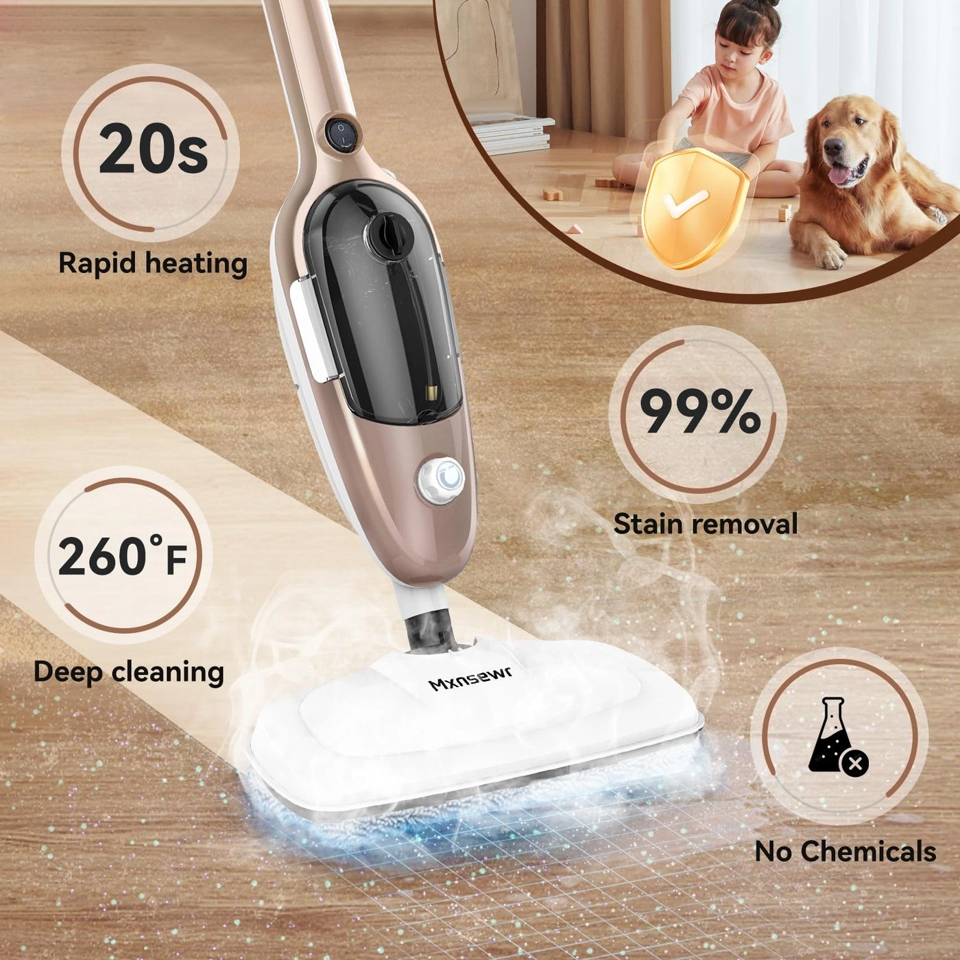 Steam Mop - 380 Milliliters