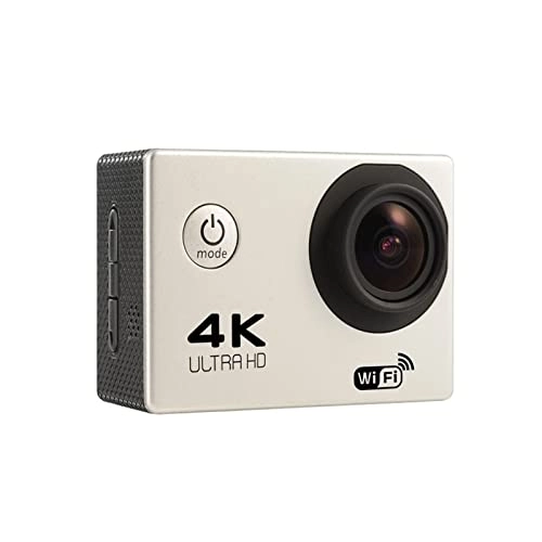 WWART Action Sports wireless wifi new mini smart high-definition outdoor waterproof 4K sports DV Stabilization (Color : Bianco, Size : M)