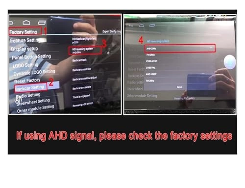 Rear View Parking Camera - Night Vision Wire