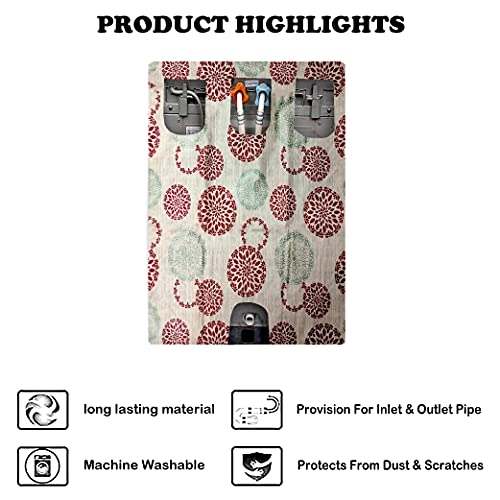 Front Load Washing Machine Cover - Washable Dustproof 23x23x33