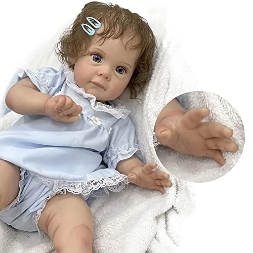Reborn Baby Doll - 22 Inch Vinyl Cloth Body Ages 3+