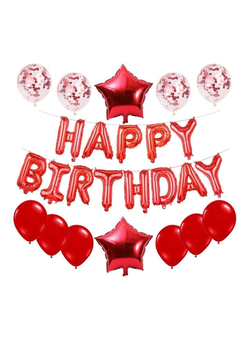 Party Time Trading LLC Decorative Foil Balloon - 25-Piece