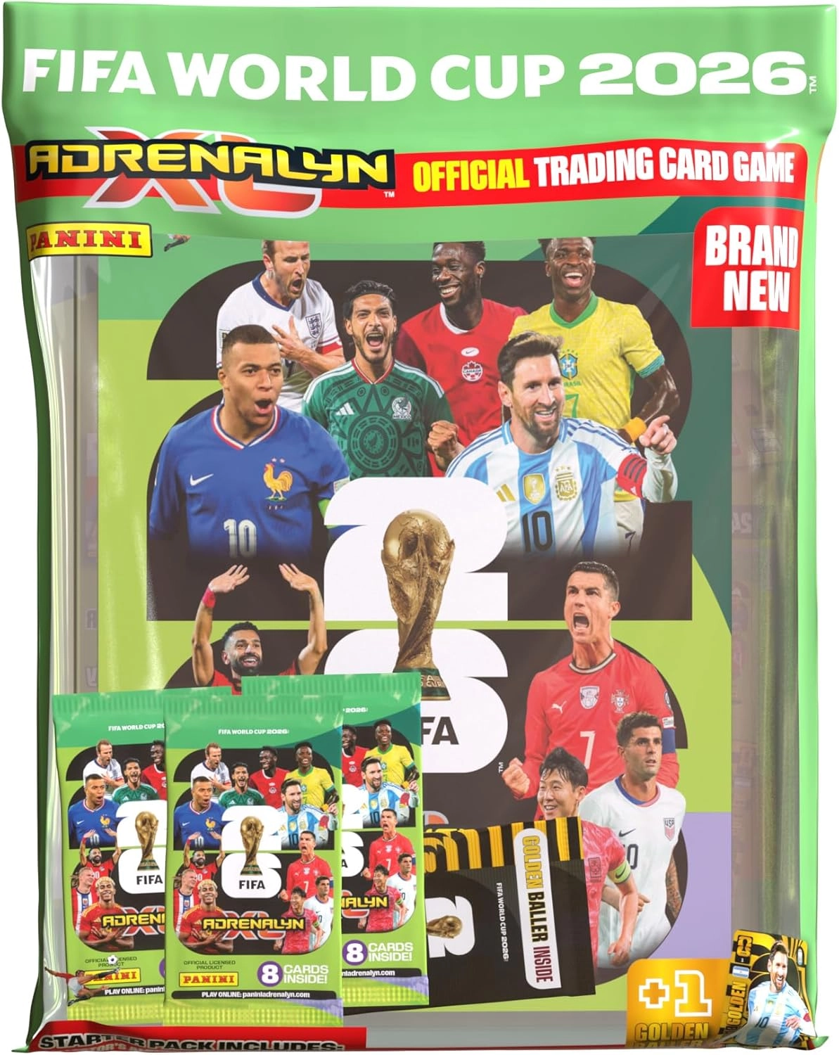 Panini FIFA World Cup 2026 Starter Pack - Adrenalyn XL A4 Binder