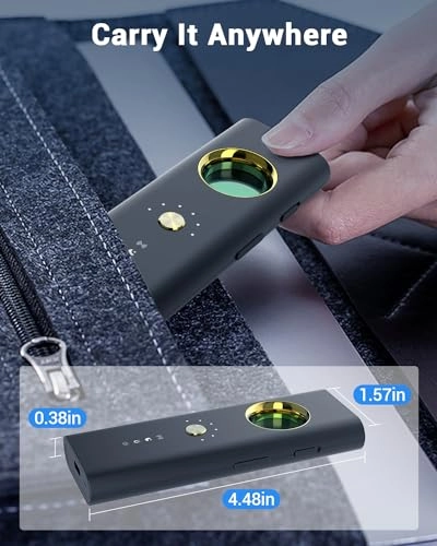 Hidden Camera Detector - 5 Levels Sensitivity 4 Professional Modes