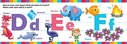 LEARNING TO WRITE ABC'S - 36 months and up