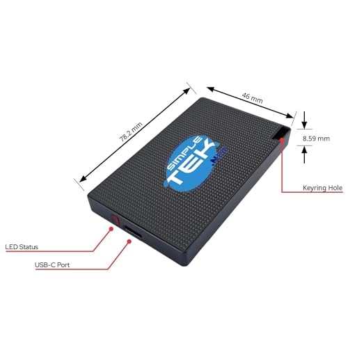 Portable External SSD - 512GB
