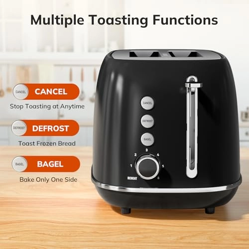 Smart Touch Screen Toaster - 2 Slice