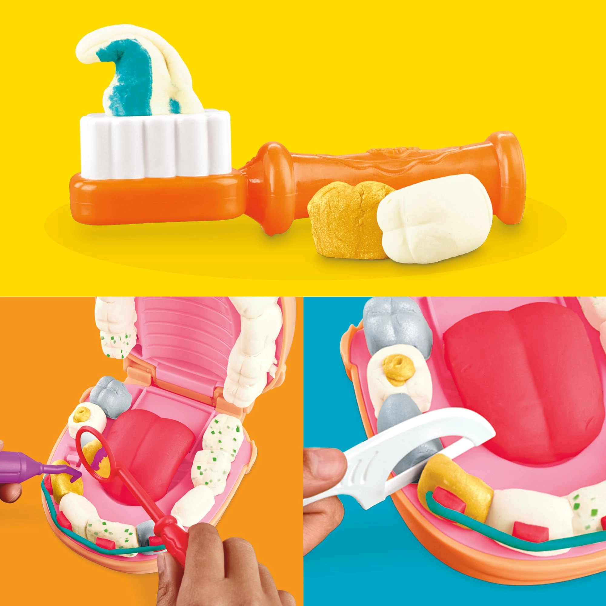 Drill 'n Fill Dentist Toy - 3+ years 10 pcs