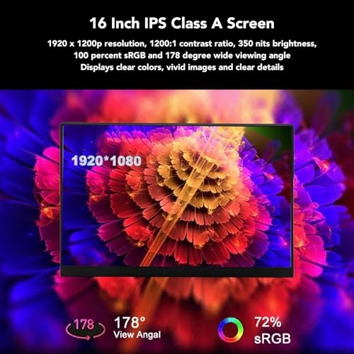 1adygs079g - 16 Inch 1920 x 1200p