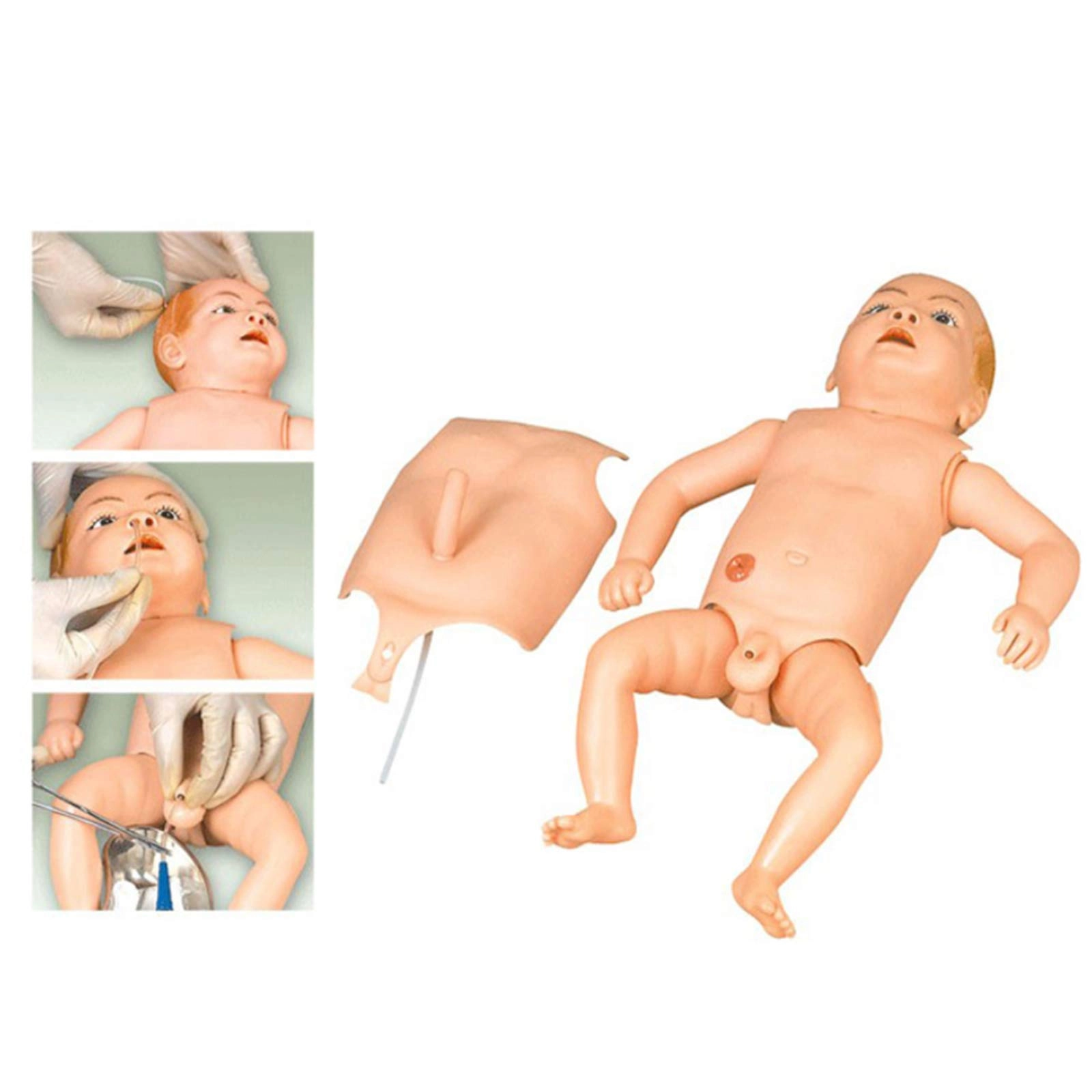 AMhuui Full Body Baby Doll - Gastric Tube Intubation Health Education Nursing Practice