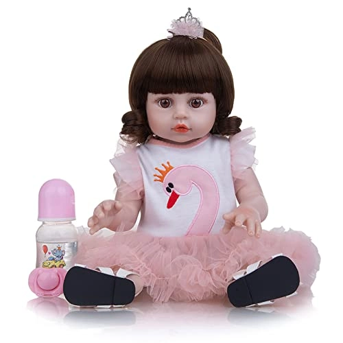 Reborn Baby Doll - 19 Inch Vinyl Girl