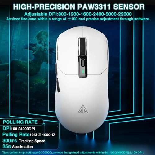 SM820 Gaming Mouse - Wireless