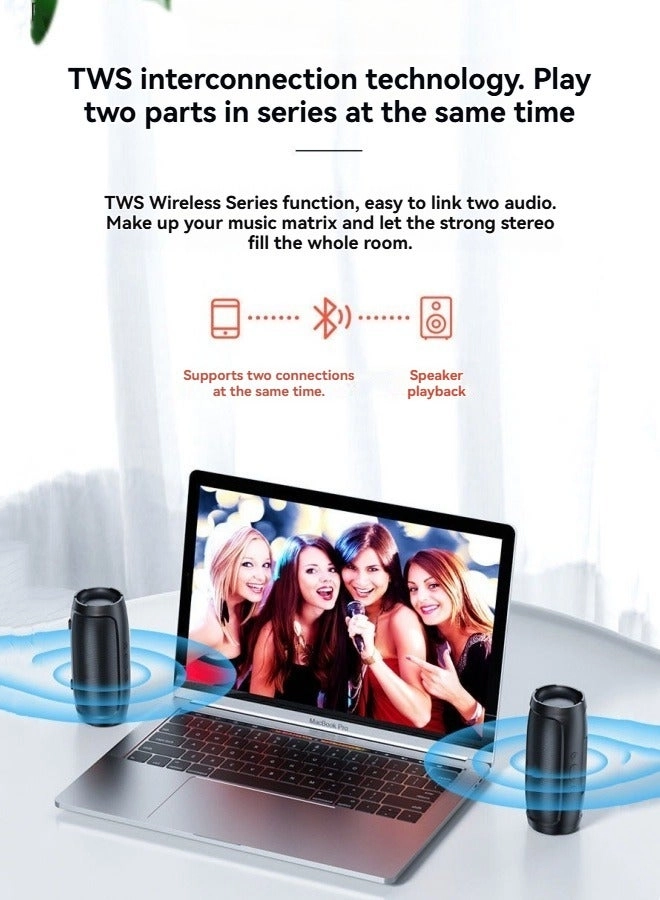 Outdoor Waterproof Wireless Portable BT K15154GR Speaker