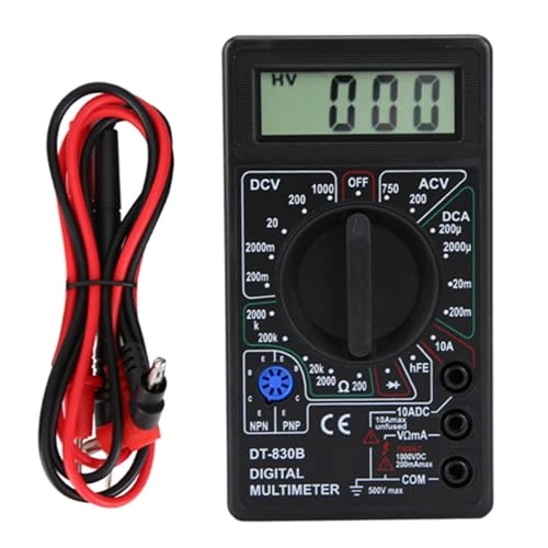DT-830B - Digital Multimeter Portable Voltmeter Tester with LCD Display
