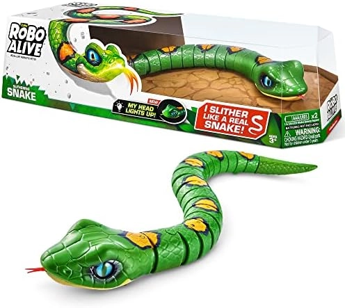 ROBO ALIVE Slithering SNAKE - Ages 3 Green