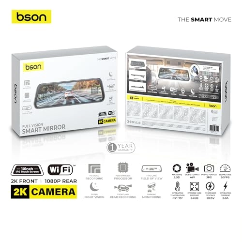 Full Vision Smart Mirror - 2K 1080P