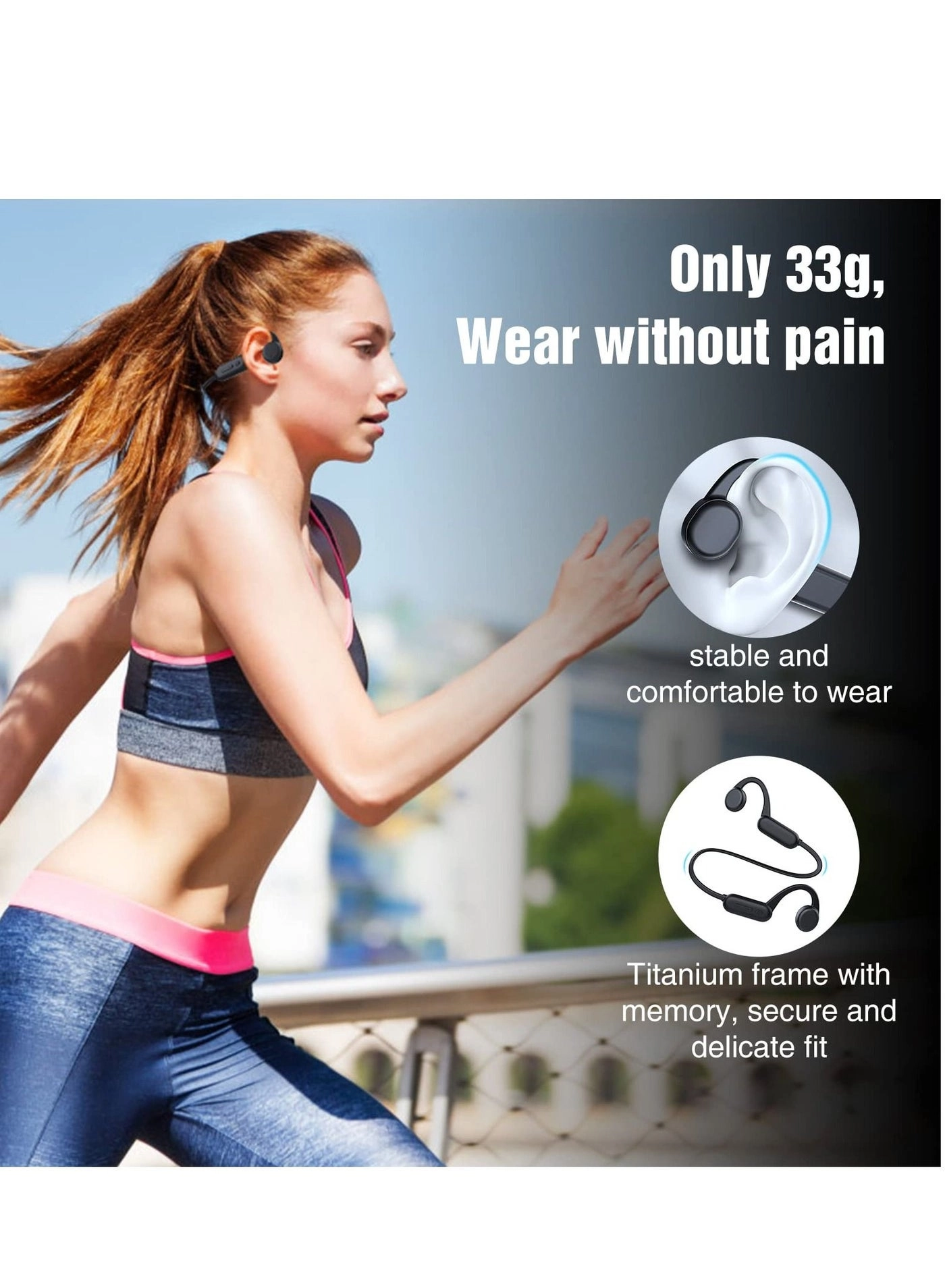 Bone Conduction Wireless Headphone