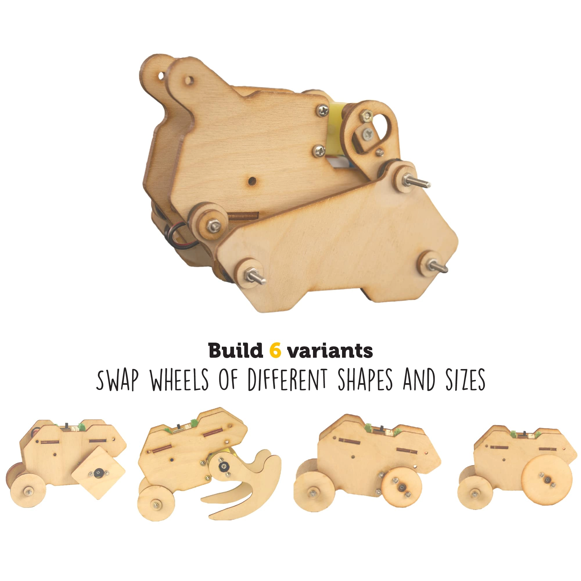 Quadped - 4 Legged + Frog bot + Crawlers