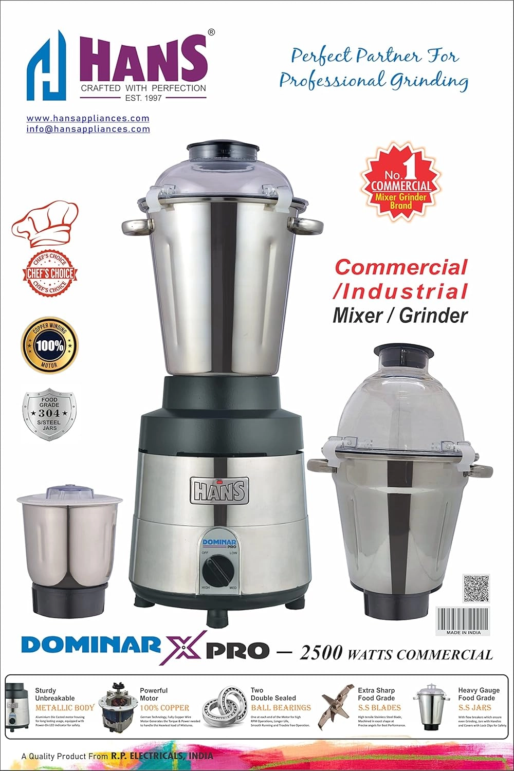 Dominar X Pro - 5 L 2500 Watts