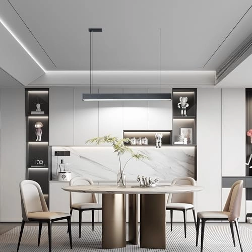 Modern LED Strip Chandelier - up to 100cm