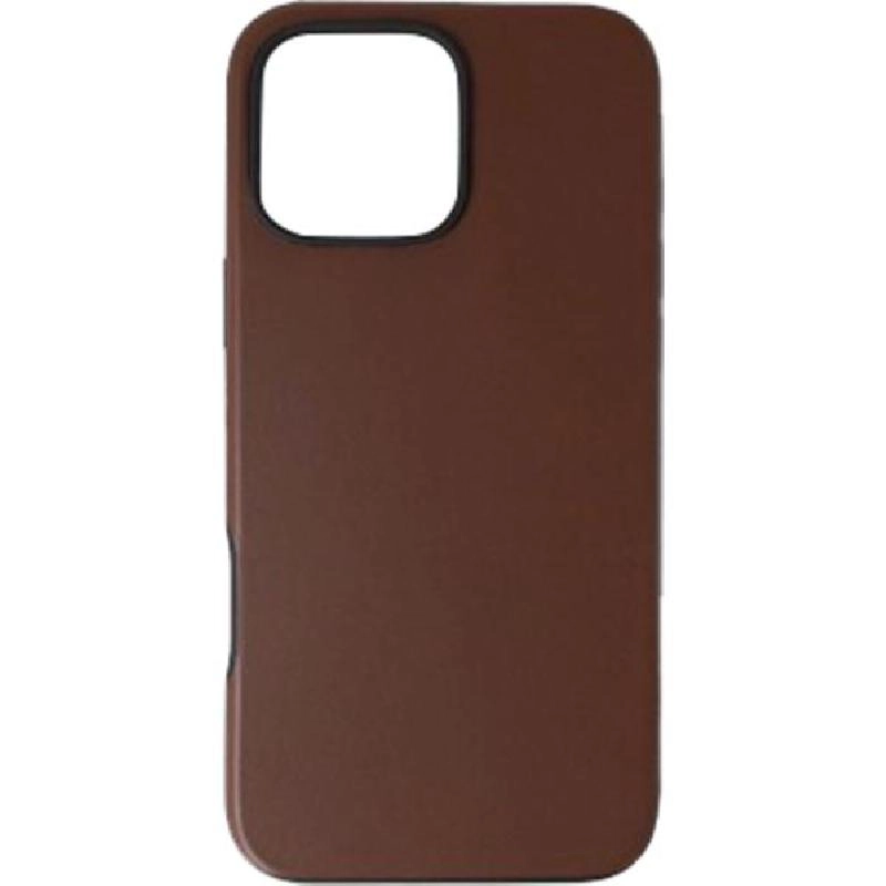 Modern Leather Case Back Cover with MagSafe for iPhone 16 Plus