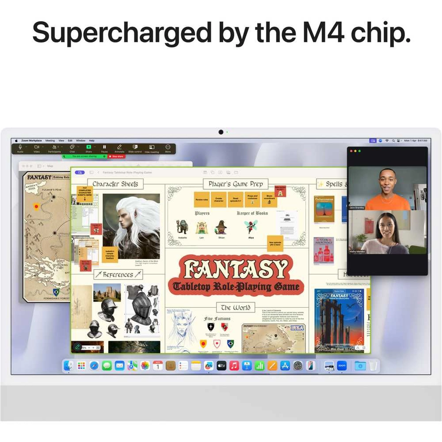 iMac (2024) 24-inch M4 8-Core CPU, 8-core GPU, 256GB SSD