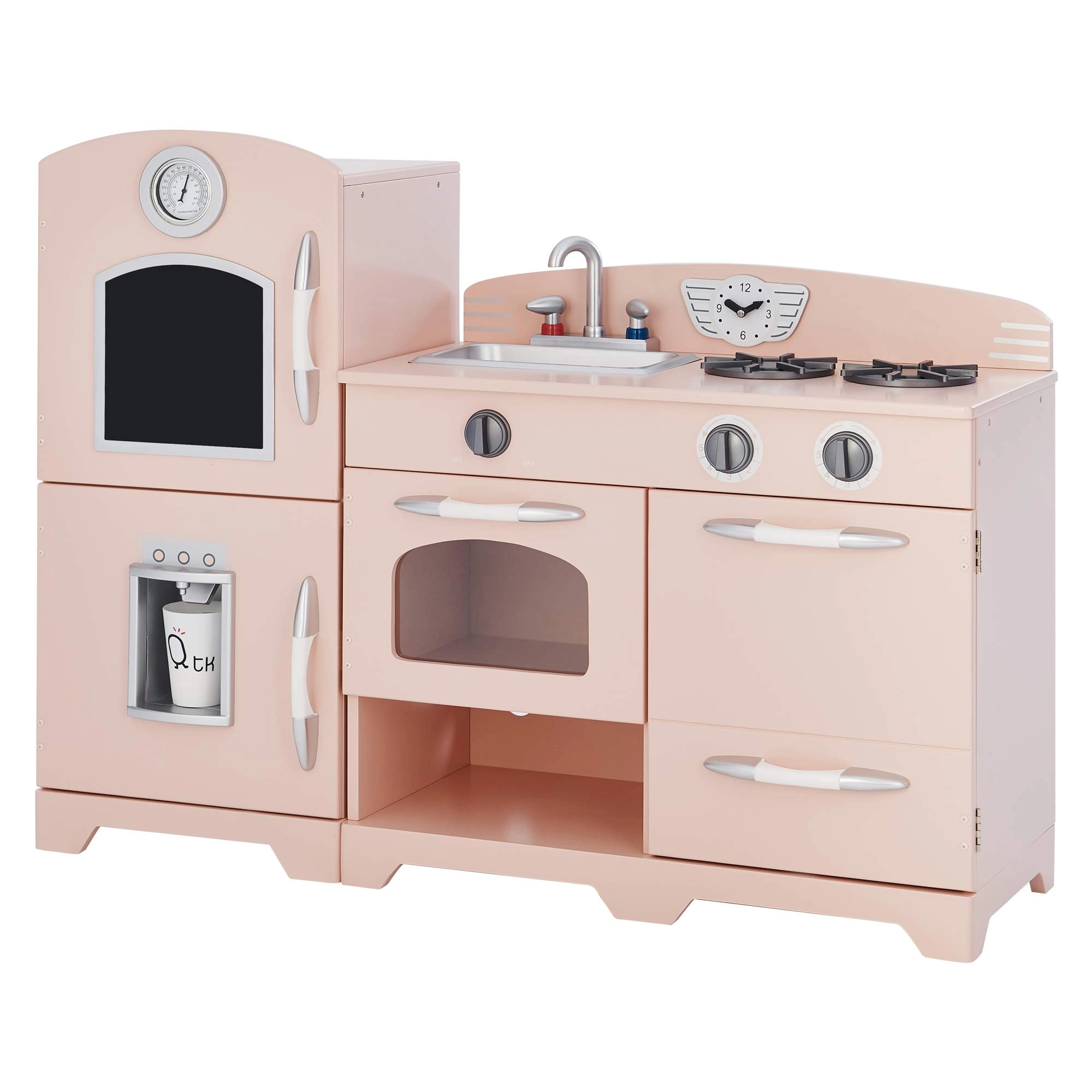 Teamson Kids Retro Kids Toy Pretend Play Kitchen Playset - 2 Pcs