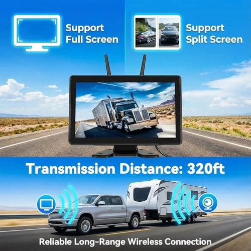 Solar Wireless Rear Camera - Night Vision