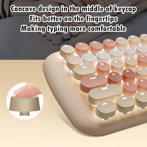 Cute Colorful Wired Mechanical Keyboard - Wired