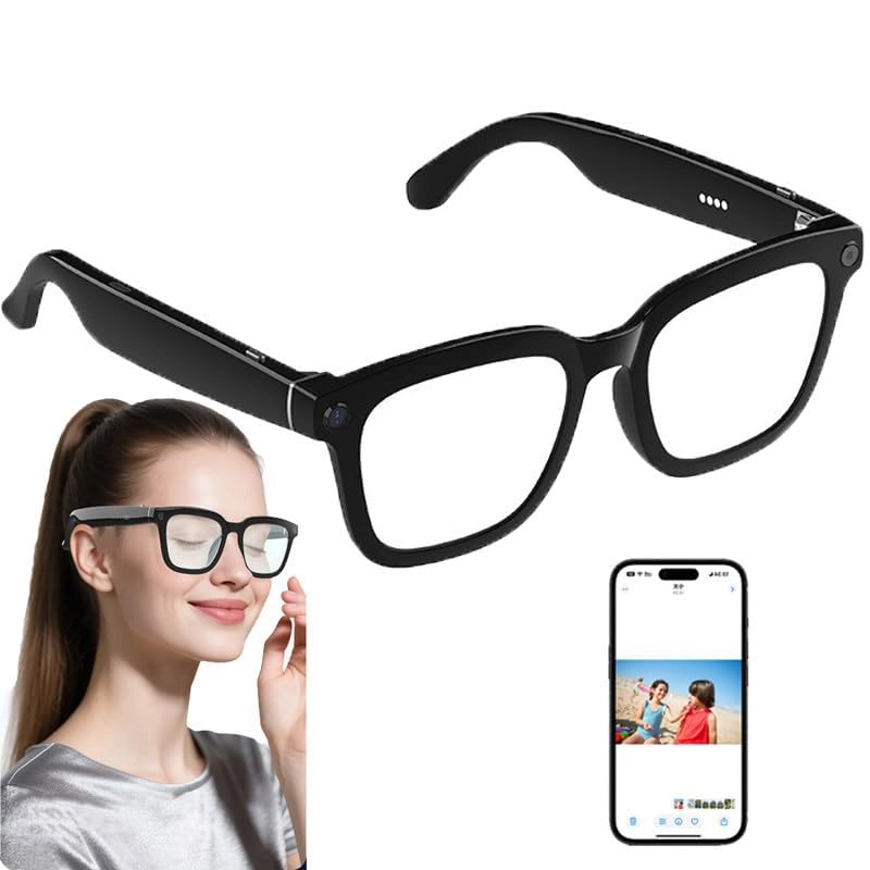 TGFJBOBF 745646 - AI Smart Glasses 500W HD 1080P