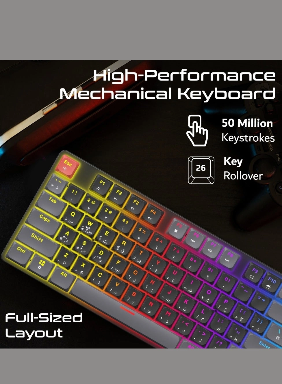 Raidkey - QWERTY Wired