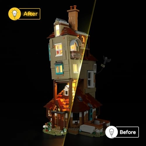 LED Light for LEGO Harry Potter The Burrow 76437 - Plastic Harry Potter